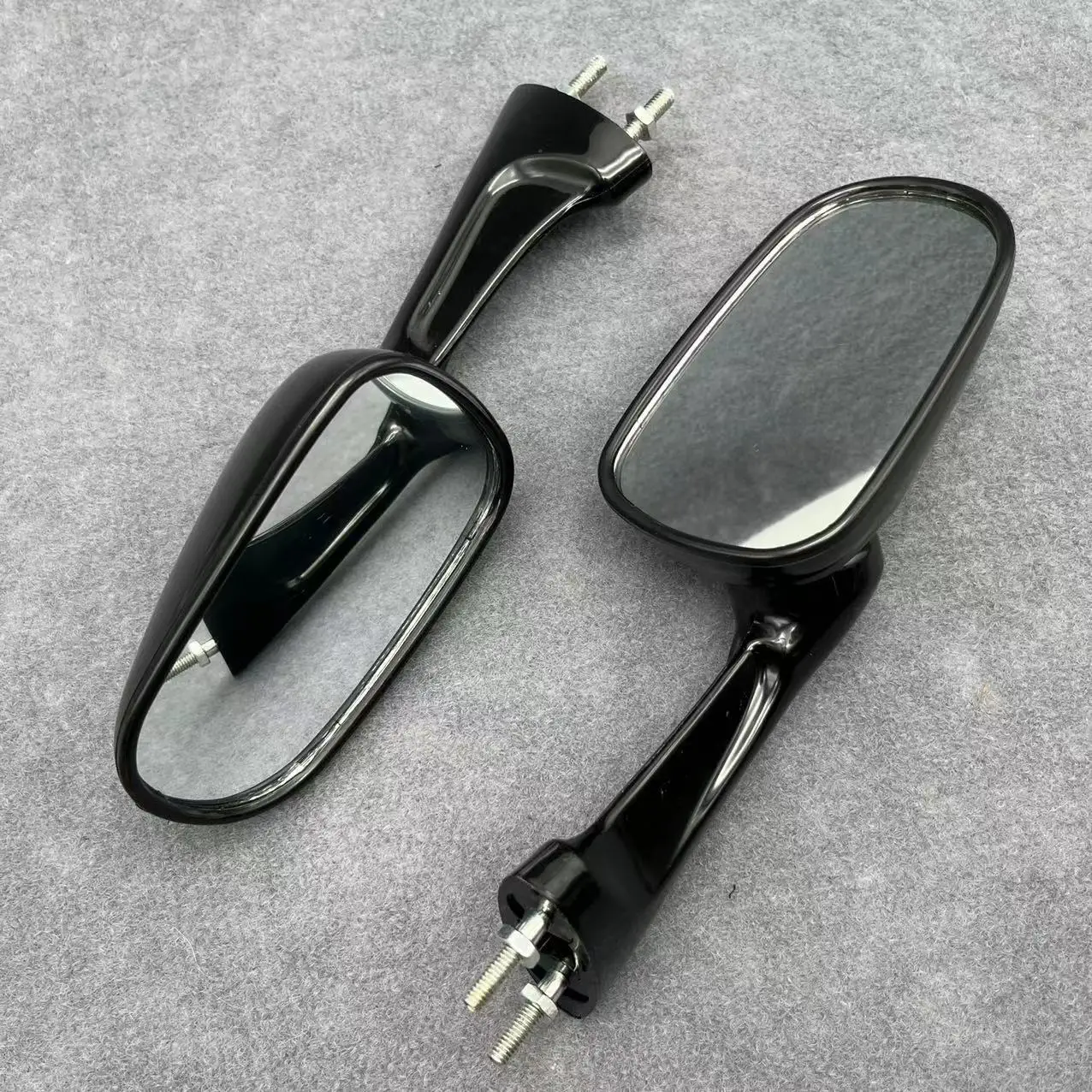 1 Pair Motorcycle Rear View Mirrors for Honda CBR250 MC19 MC22 CBR400 NC29 NC23 1986 - 1994