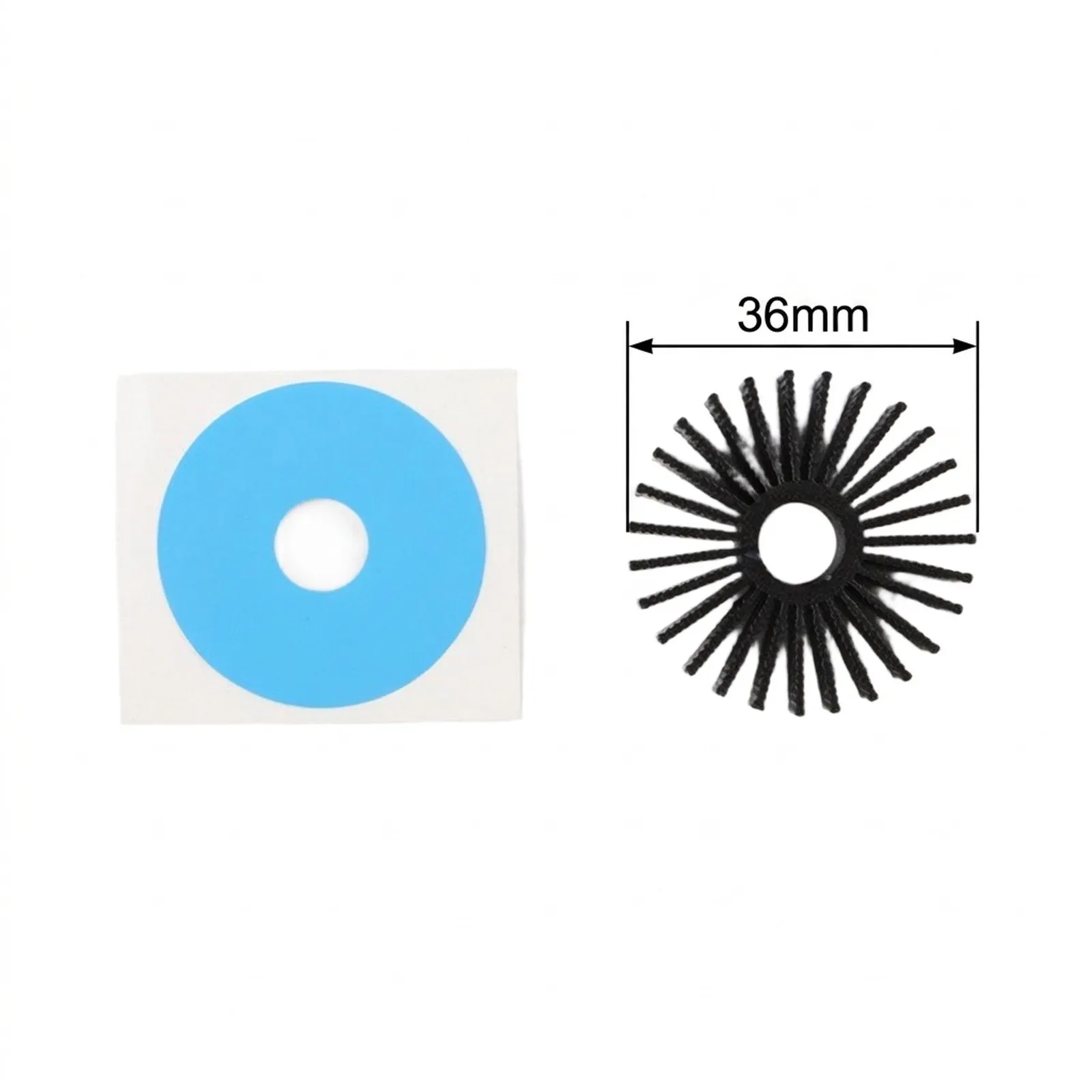 Round Aluminum Heatsink 36mm for Circular Stepper Motors Used in 3D Printers Sunflower Fins Enhanced Heat Dissipation Kit