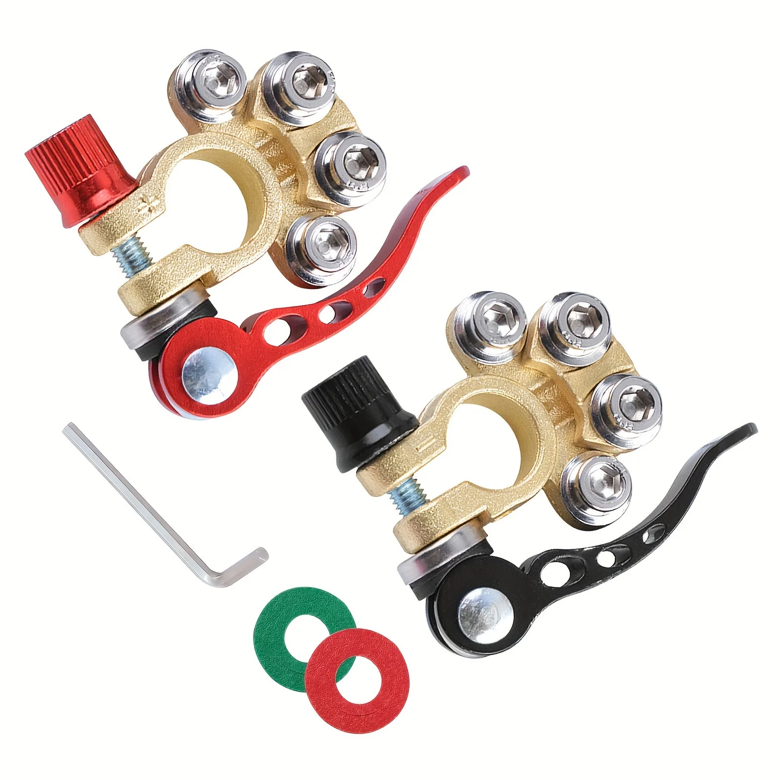 Clip de démontage de batterie à dégagement rapide pour bornes de batterie de voiture, modification des trous de connecteur de borne de batterie