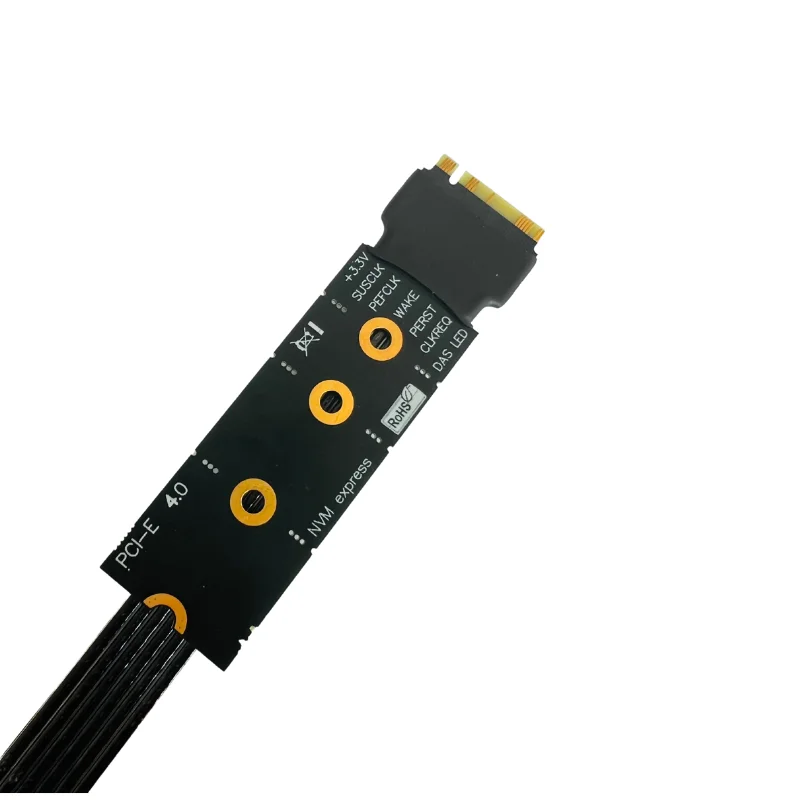 64Gbps 高速 PCIe 4.0 X4 90 角度 PCI-E 16X から M2 M.2 M キーキー M