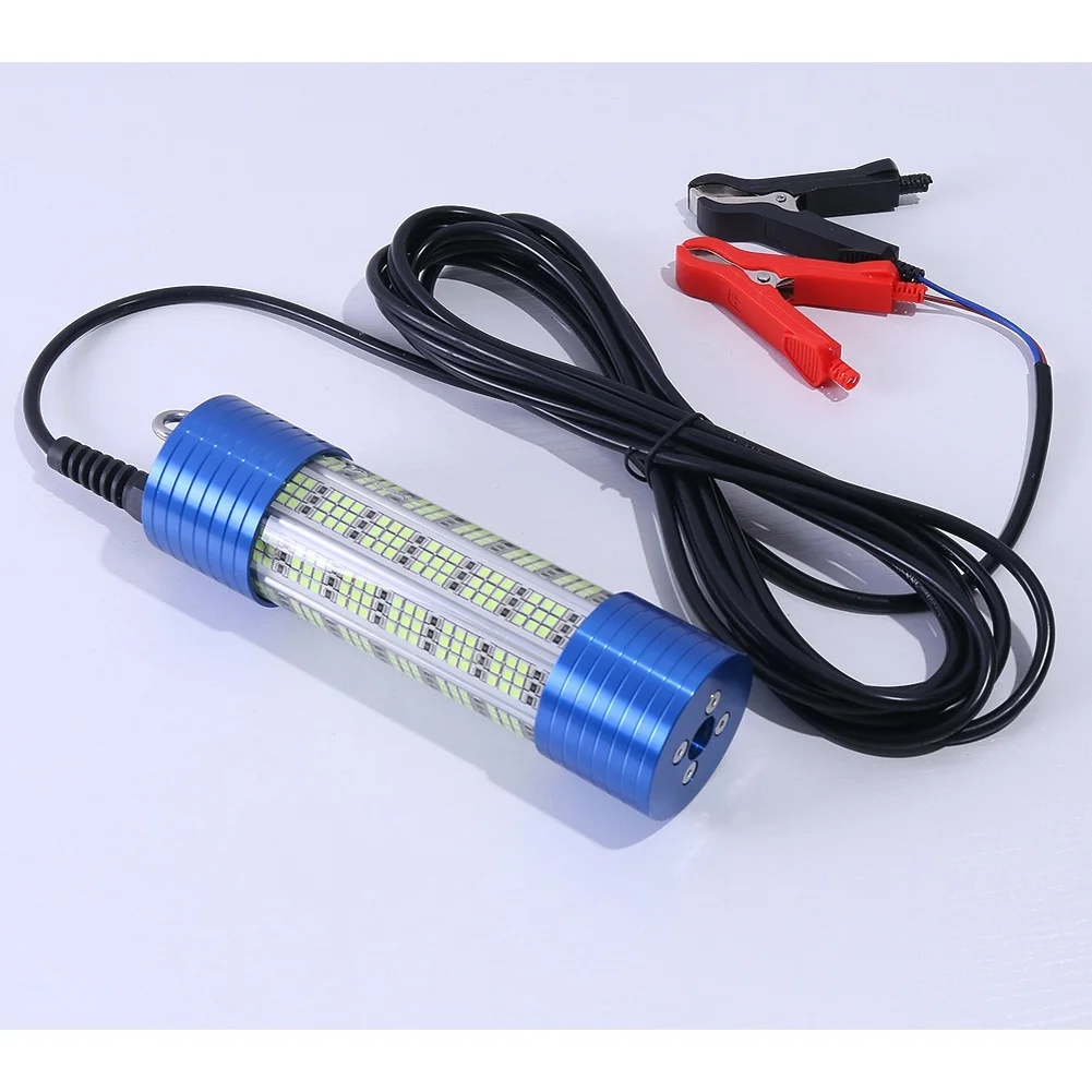 Multi-Color Night Fishing Lamp 150W LED Underwater Fishing Light IP68 12V Fish Attracting Bait Light With Green White Blue