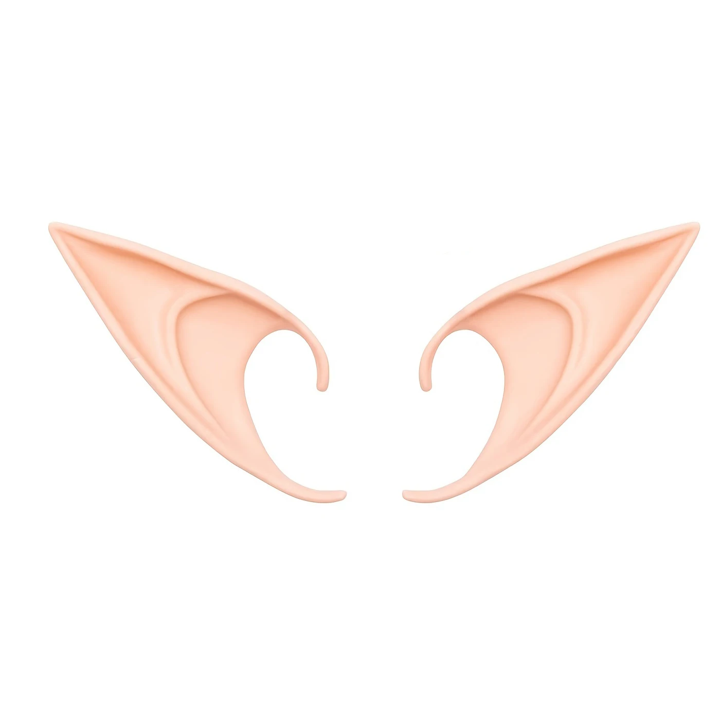 1pair Cosplay Fee Elfen Ohren Weiche spitze Tipps Anime Party Verkleiden Kostüm Maskerade Zubehör für Halloween Weihnachtsfeier