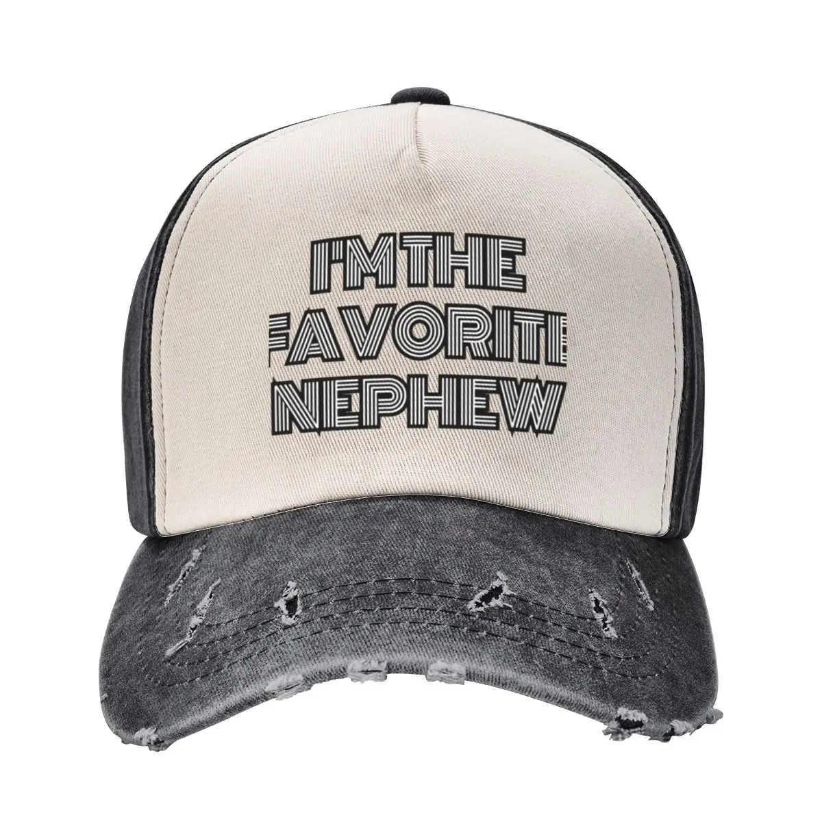 I'm The Favorite Nephew Baseball Cap dad hat Uv Protection Solar Hat Golf Hat Man Women's Beach Outlet Men's