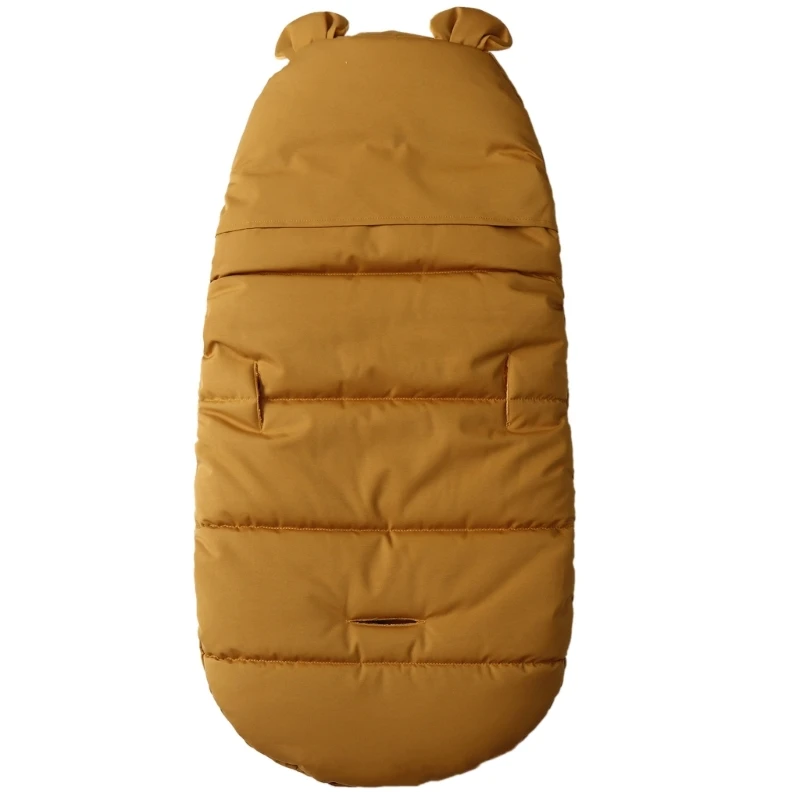 Multifunction Baby Sleeping Bag Thick Toddler Strollers Footmuff with Warm Fleece Lining & Windproof Exterior