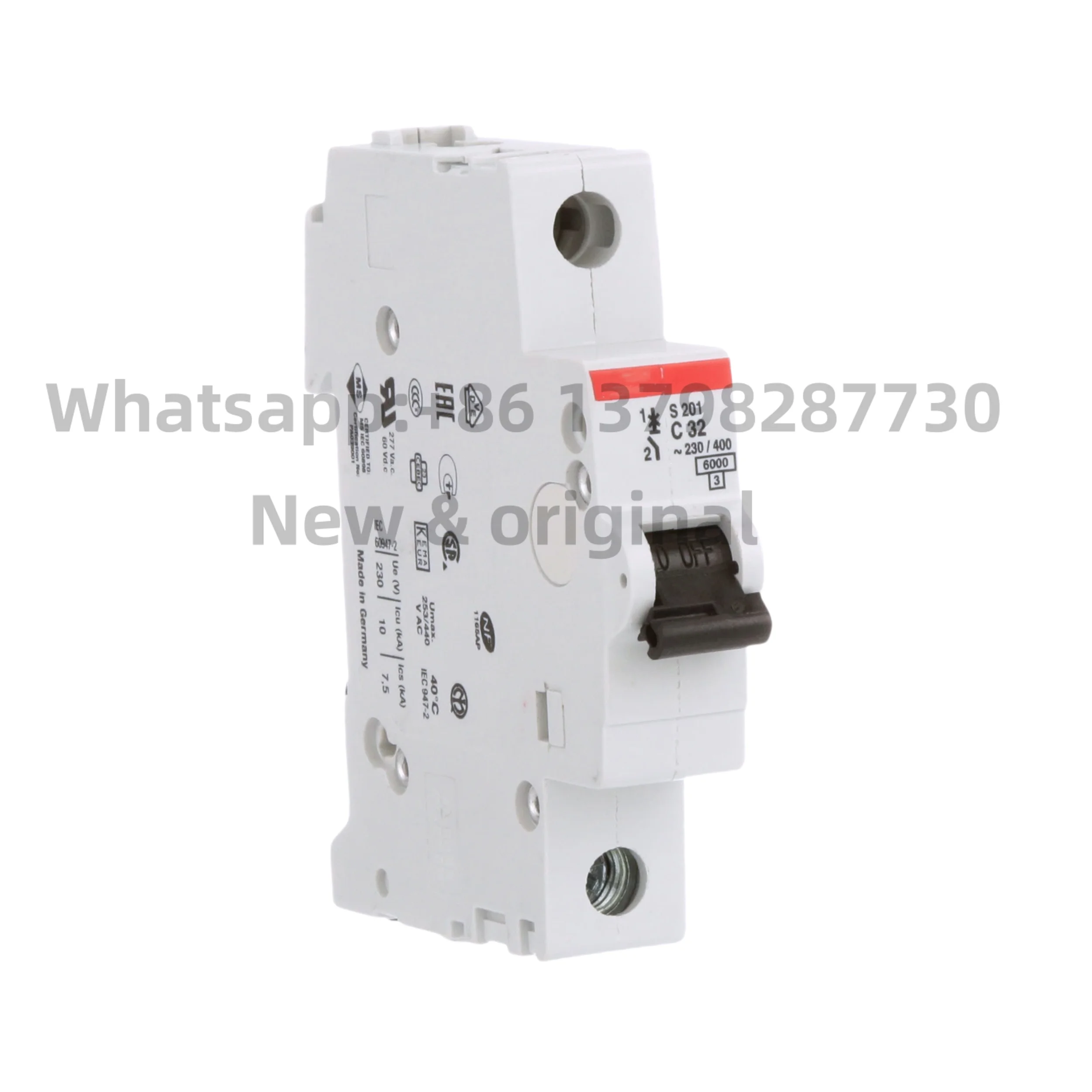 New original Miniature Circuit Breaker S201-C32 1P 32A Air Switch