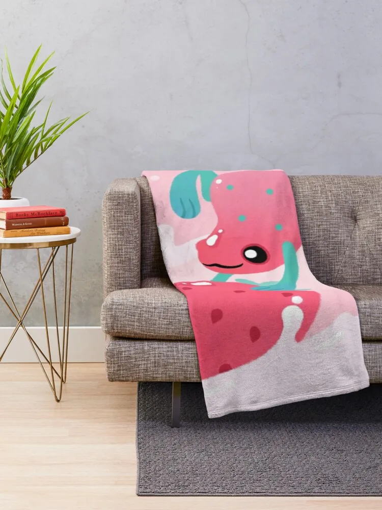 Strawberry poison milk 1 Throw Blanket double plush blanket Double blanket