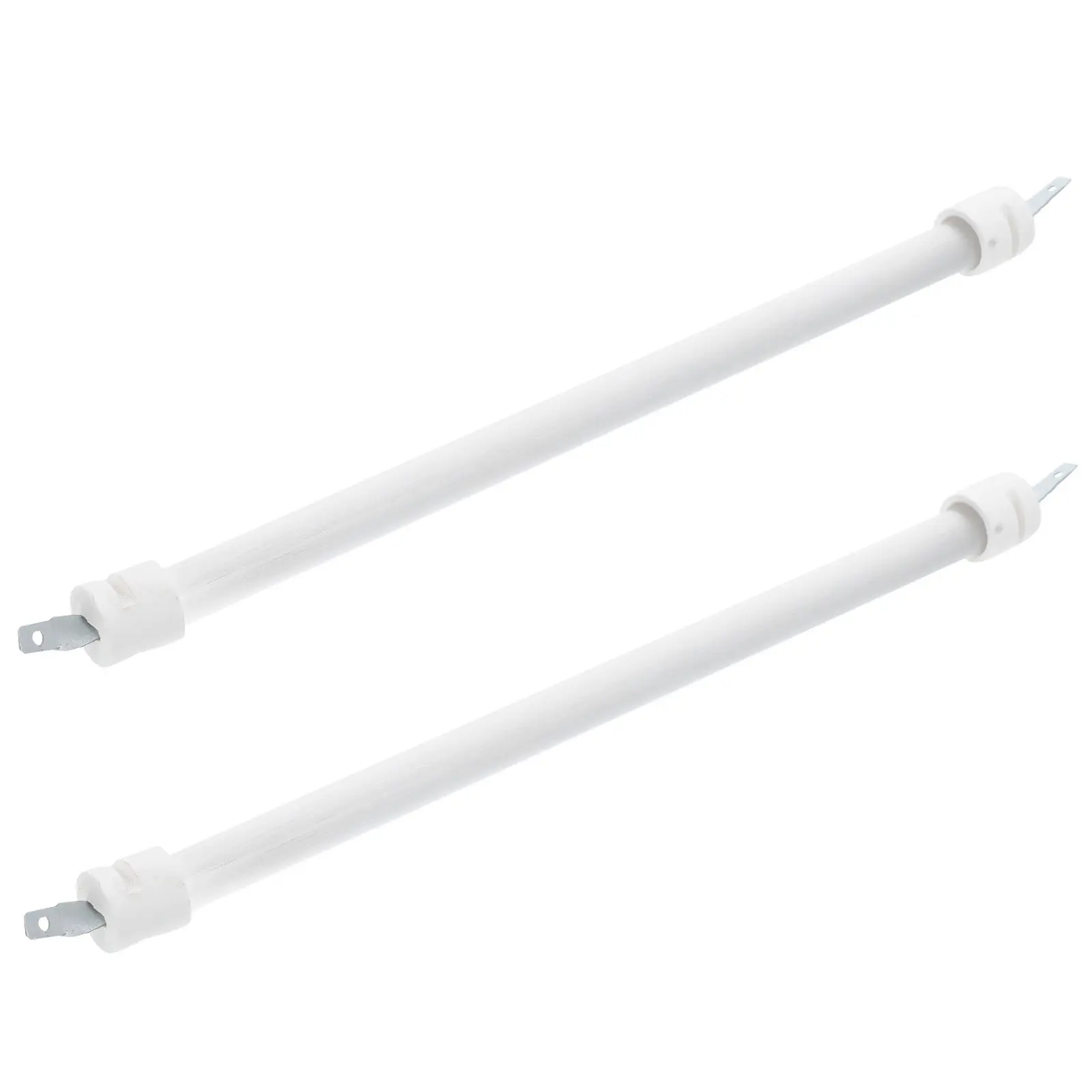 2Pcs Heater Replacement Electric Quartz Tube High Temperature Patio Heater Bulb Replacement Parts Fast Uniform Heating