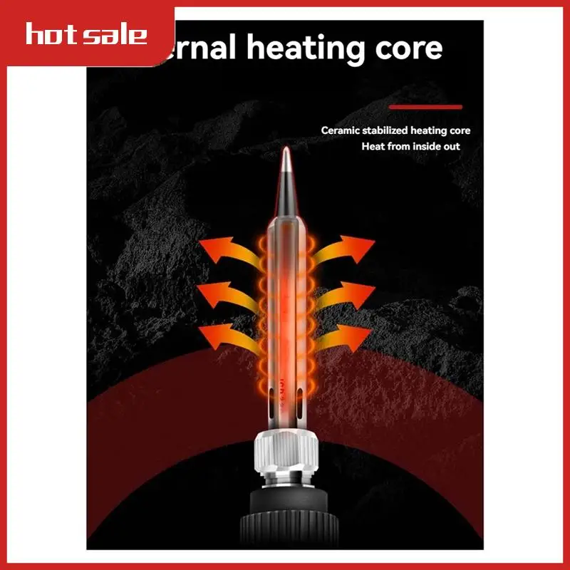

A52I-80W Soldering Iron Kit Adjustable Temperature LCD Screen Soldering Welding Tool Soldering Iron Tip Tweezers EU Plug