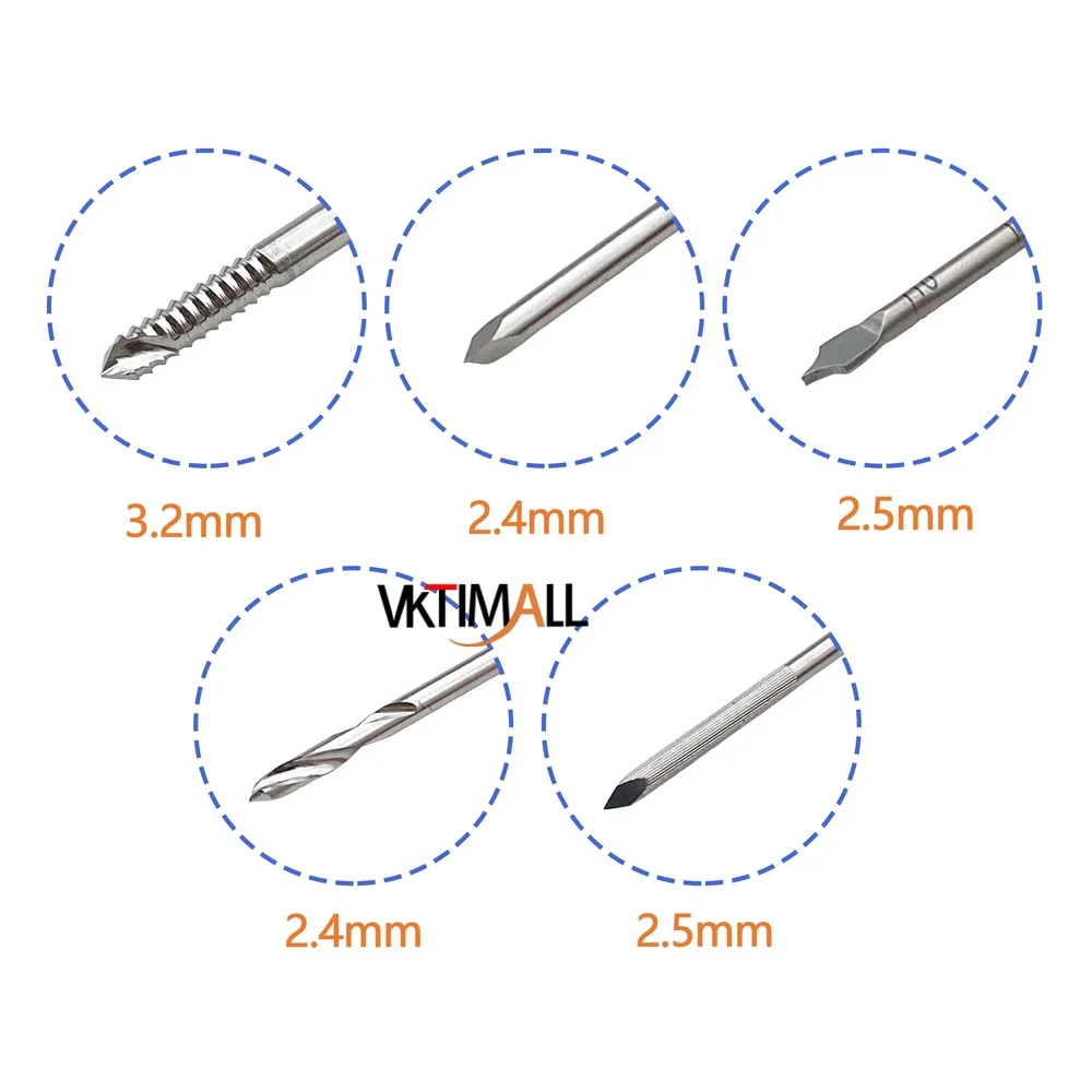 VKTIMALL Orthopedic Suture Wire Needle guide pin Needle Thread Orthopedic Pet Surgical Instrument