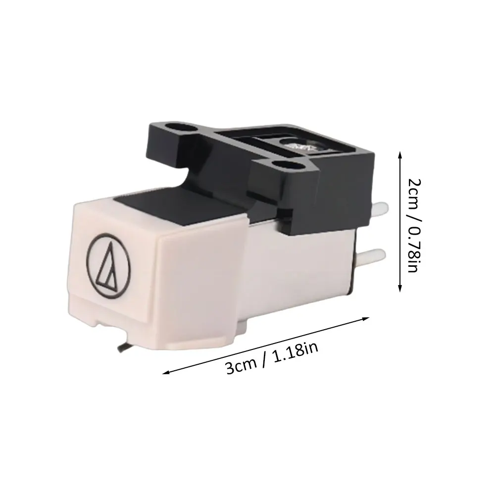 LP MM Dual Moving Magnet Turntable Cartridge Phonograph Cartridge Elliptical Turntable Stylus for AT3600L Record Player