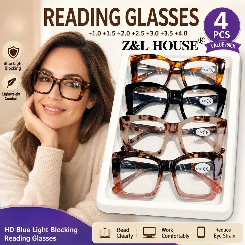Classic Reading Glasses — 8 Pairs — product information 3