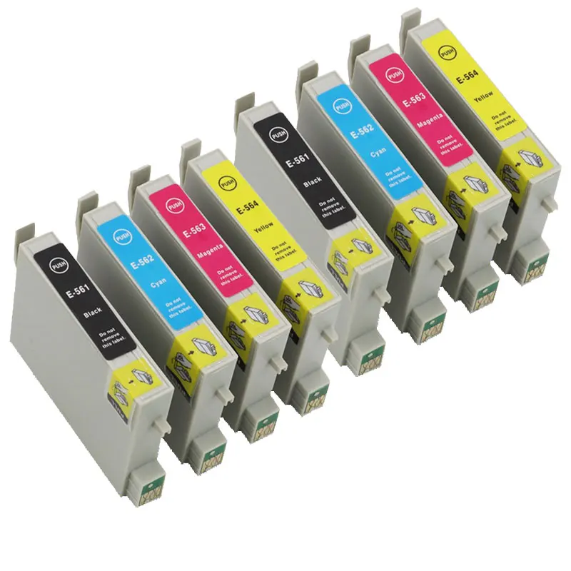 T0561 Совместимый картридж T0561 T0562 T0563 T0564 Принтер Stylus Photo RX430/R250/RX530