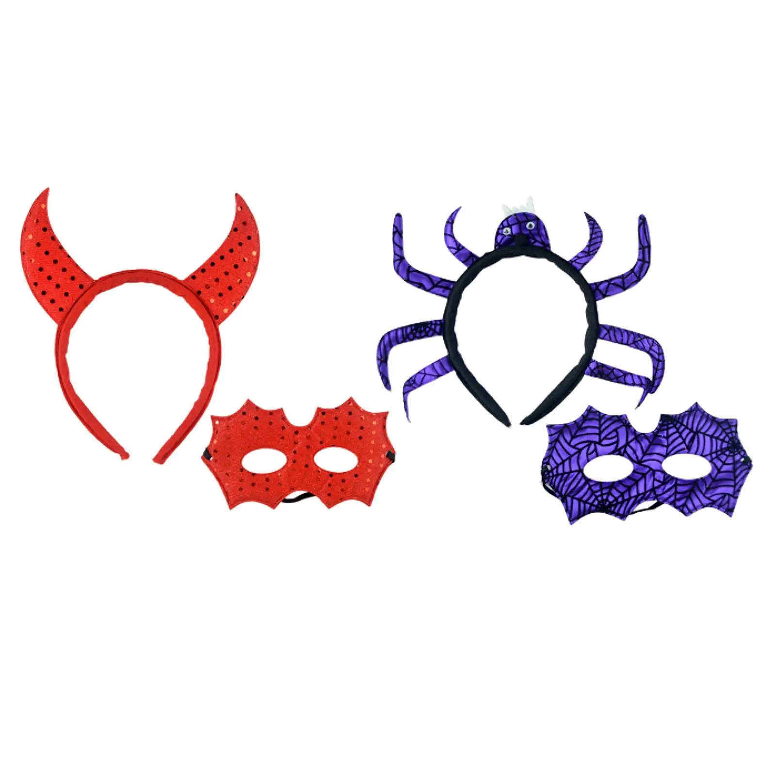 Halloween-hoofdband voor kinderen Haaraccessoires Kostuumaccessoire Hoofddeksels voor prestaties Halloween-vakantie Maskerade Fancy Dress
