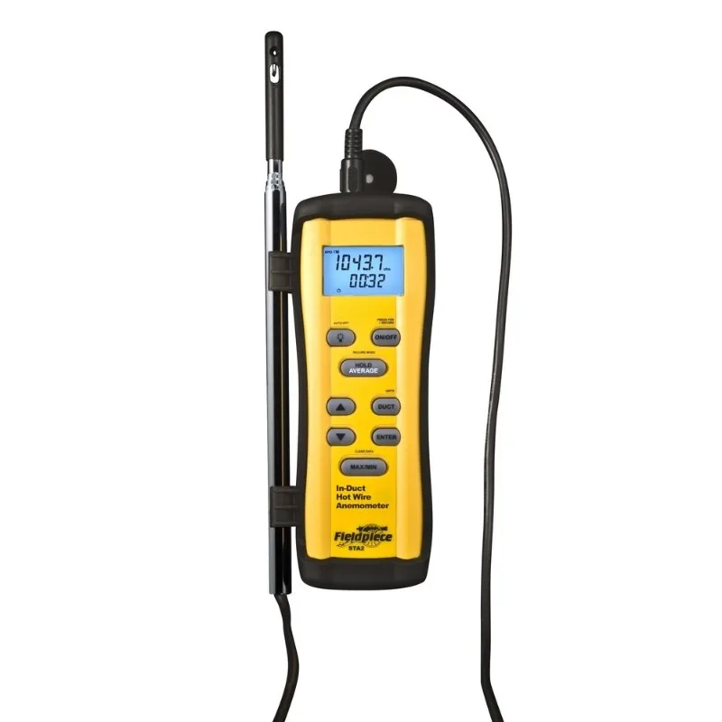 

Fieldpiece STA2 in Duct Hot Wire Anemometer
