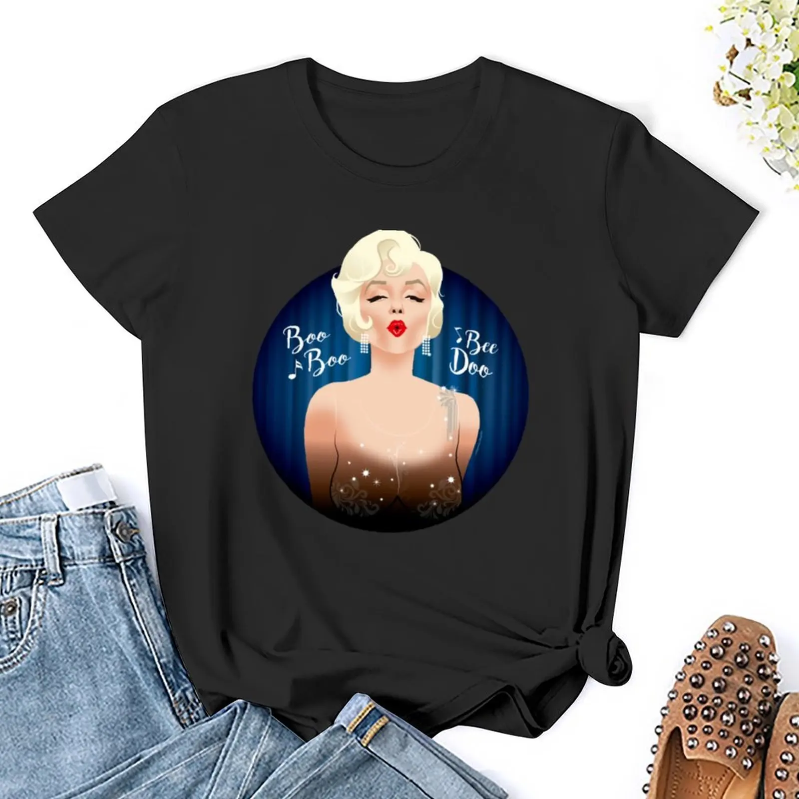 Sugar-T-Shirt Surdimensionné pour Femme, Vêtement Esthétique