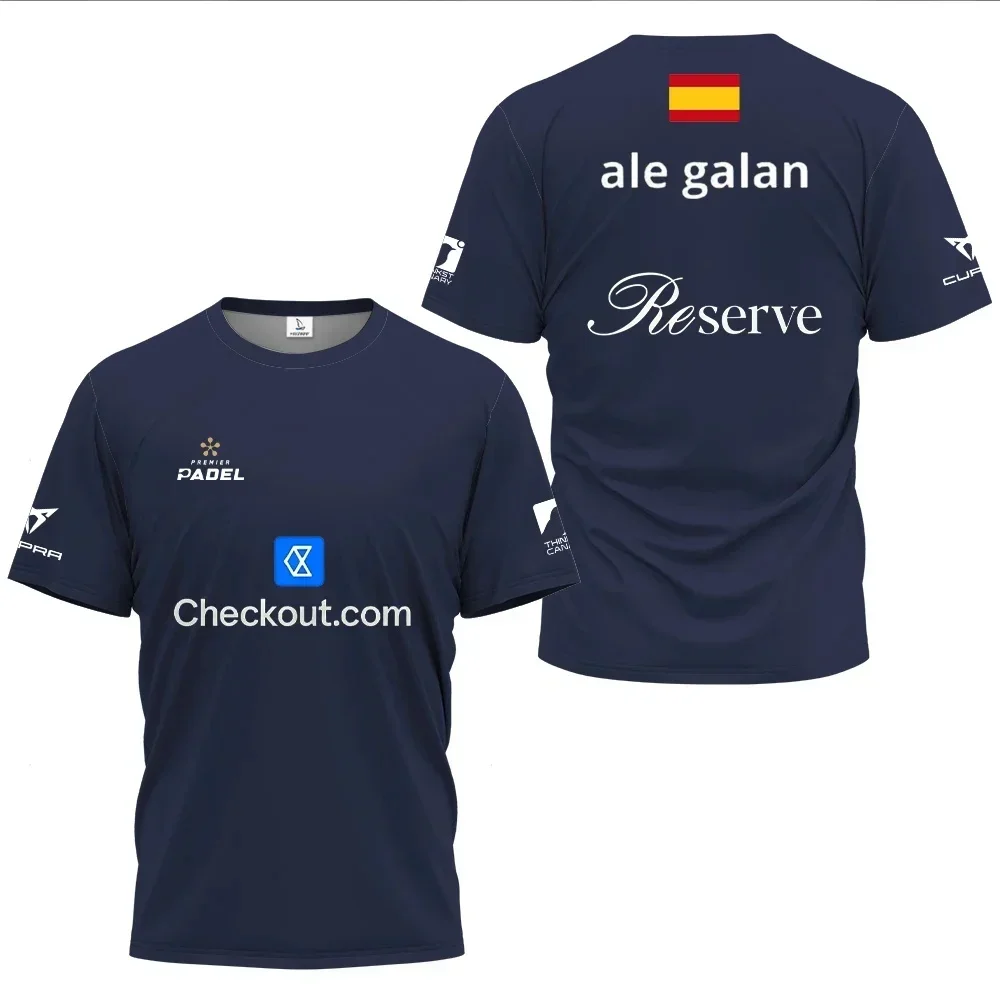 2026 Cool Padel Atmungsaktives Kurzarm-Fitness-T-Shirt für Herren und Damen – Sommerliches, schnell trocknendes O-Neck-Street-T-Shirt – Neues Padel-Sport-Oberteil für Erwachsene – Detail 9