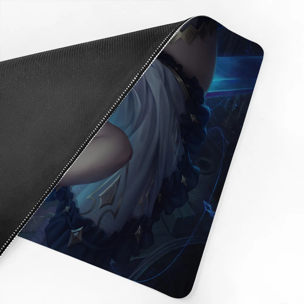 Imagem -06 - Gwen League of Legends Mousepad Tapete de Mesa com Almofada Acessórios para Jogos Prime Gaming Xxl Teclado Pad