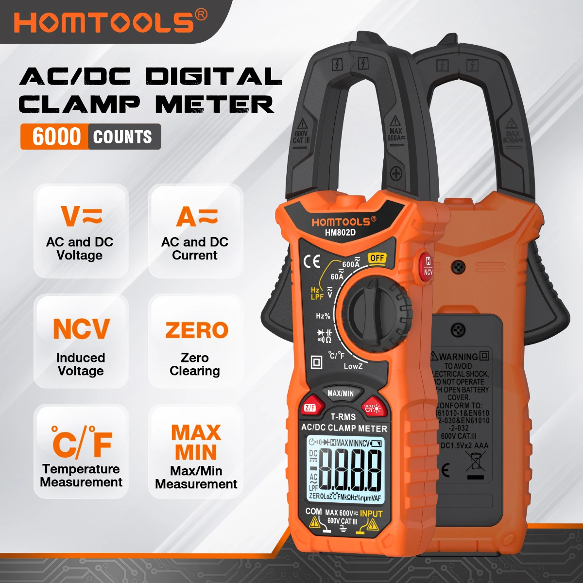 Homtools HM802 Clam…