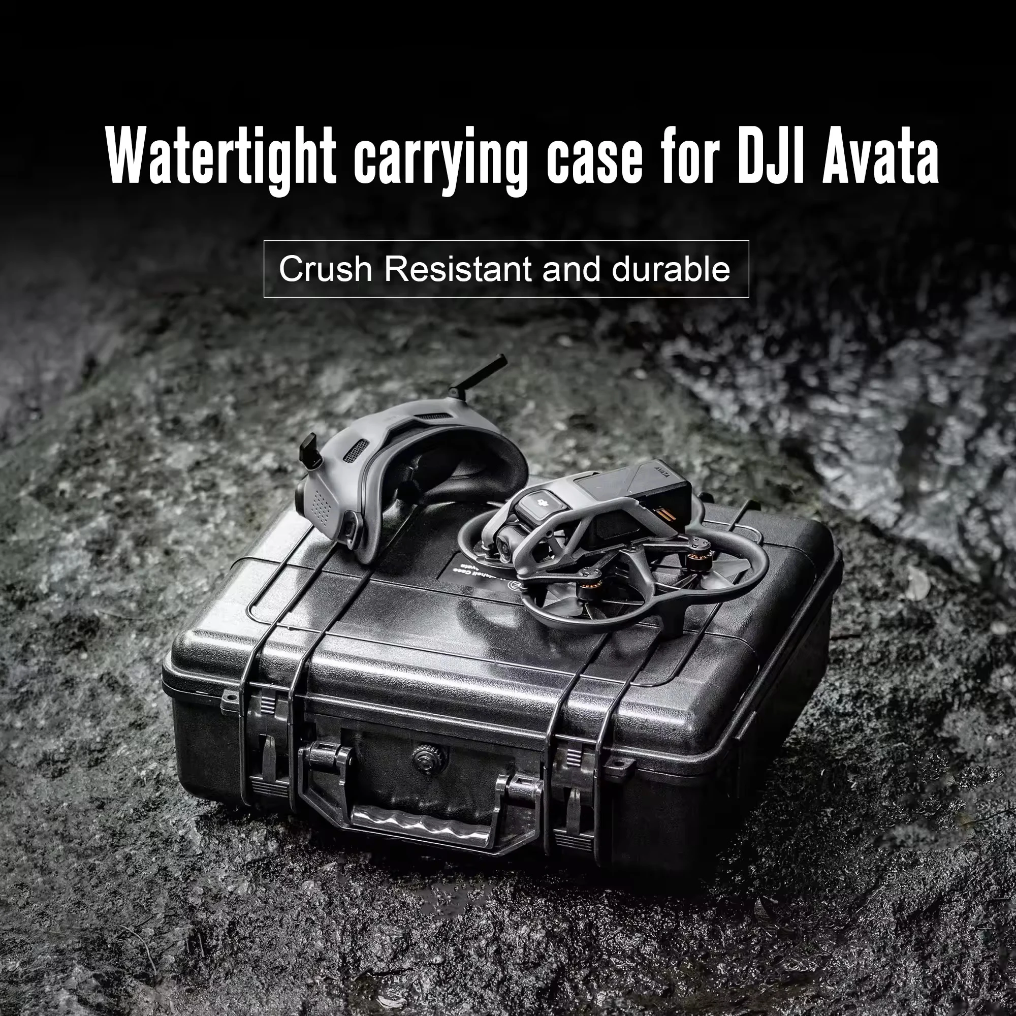 

IP67 waterproof hard shell travel case DJI Avata DJI FPV remote control 2 goggles V2 drone accessories