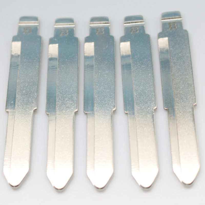 

XIEAILI OEM 50Pcs 23# Uncut Car Key Blank Blade For Suzuki For Keydiy KD Xhorse VVDI JMD