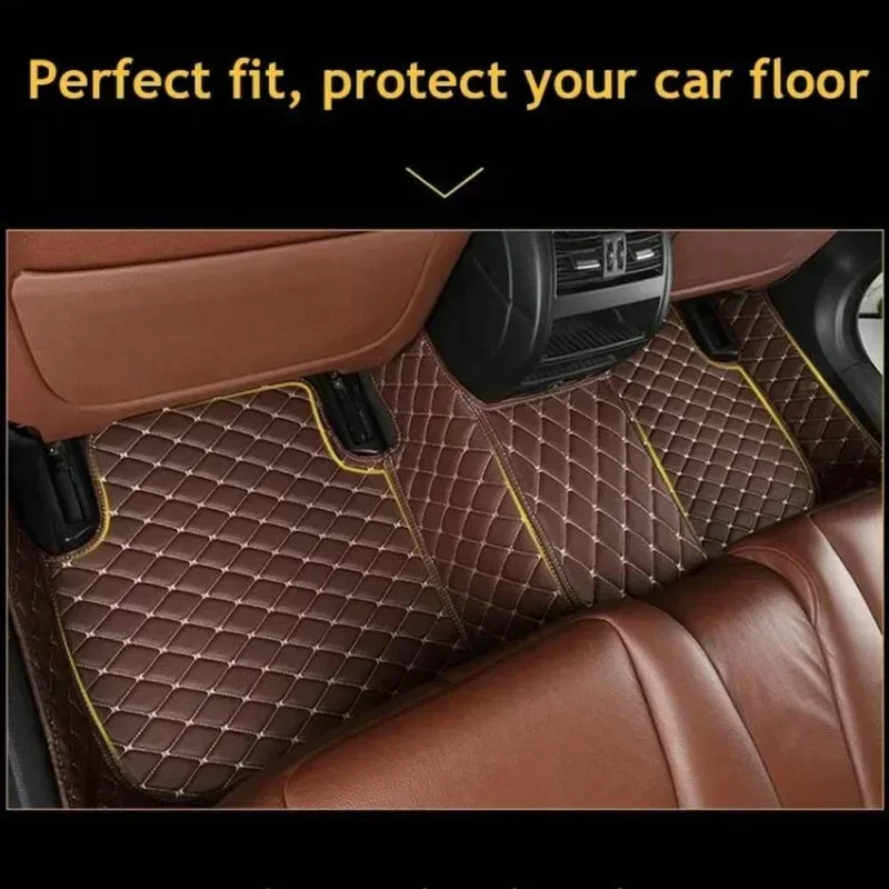 Custom Car Floor Mats for BAIC Beijing X7 x35 bj40 x3 x75 x25  x55 x90 D60 2014-2024 Interior Accessories Carpet Rugs Trunk Foot