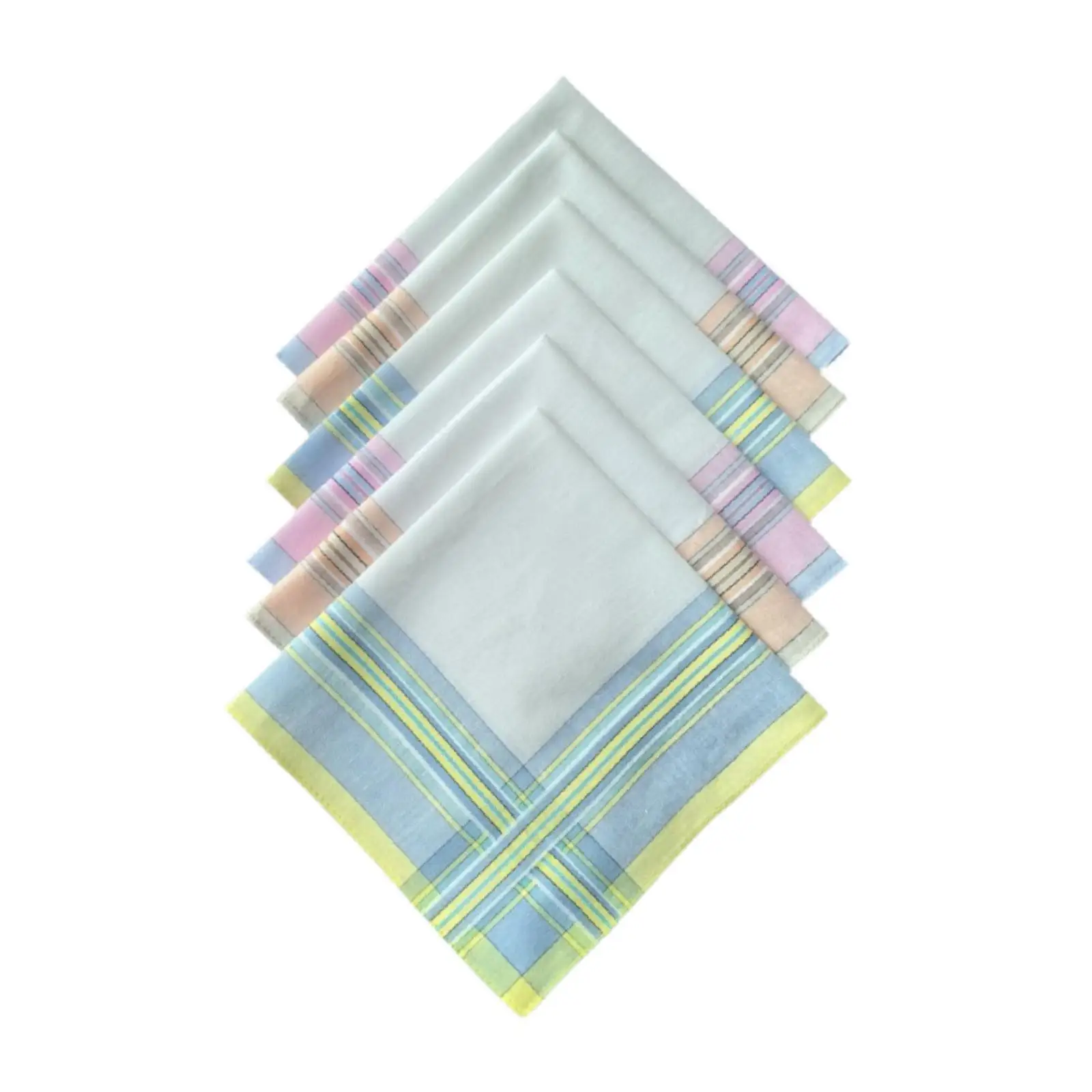 6Pcs Cotton Men's Handkerchief - Handkerchief Cotton Men 评论和价格