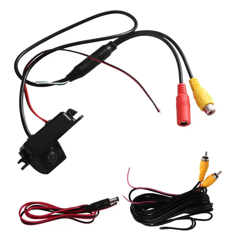 Caméra de recul pour véhicule A02Q-Car Accessories, 170 degrés AHD 720P, pour Ford Mondeo Fiesta Focus Hatchback S-Max Kuga