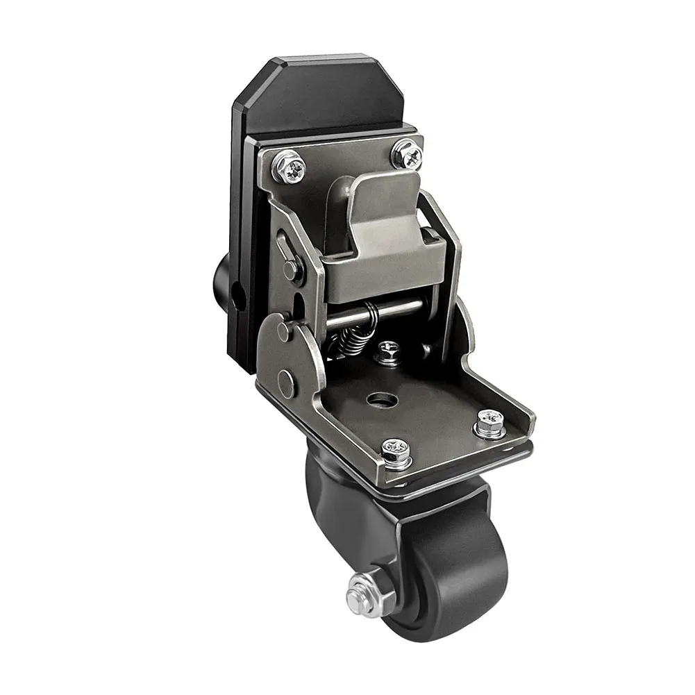 

Black Caster Wheel Kit Caster Wheel Kit For Toolbox Engine Mobility Caster Ergonomic Design 200 Lbs Load Capacity