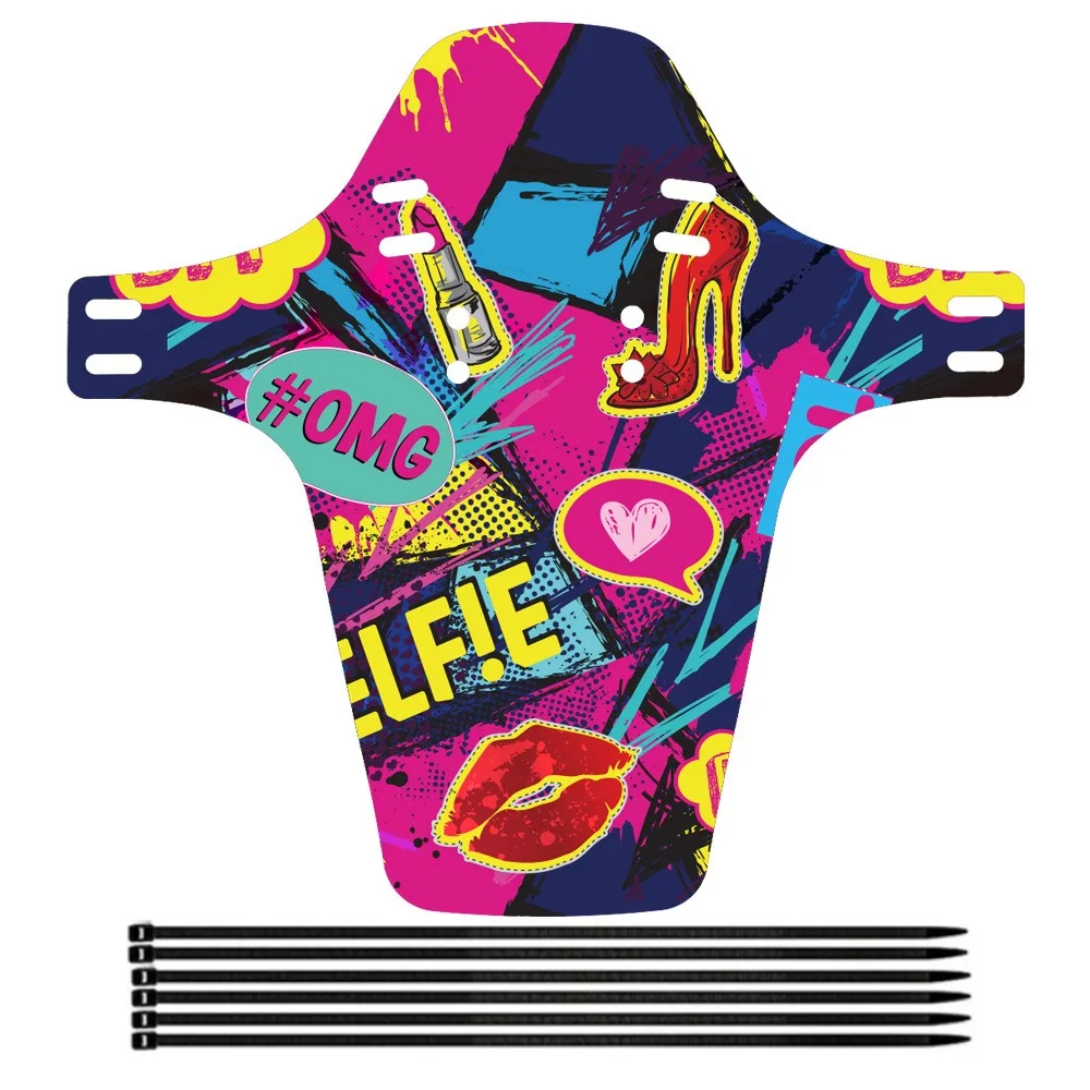 AliExpress NONE Sports PP Bike Mudguard Multicolor Waterproof Ride Fender Mud Guard Cycling