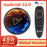 VONTAR H1 Android 12 Smart TV Box Allwinner H618 Support 8K 4K BT5.0 Wifi6 Google Voice Media Player Set Top Box 2GB 16GB 32GB