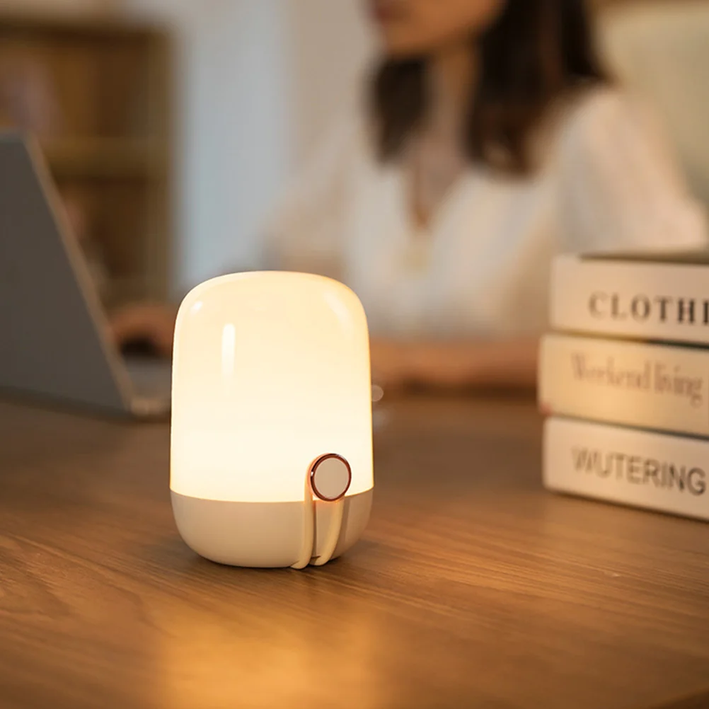 

Touch Control Night Light USB Small Table Lamp White Portable Bedroom Kids Room Warm LED Lighting Desk Home Decor