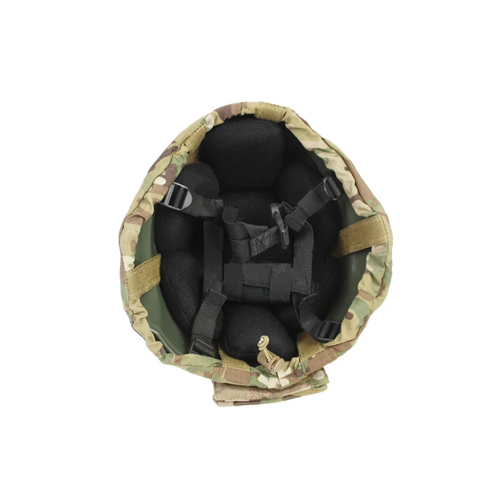 Tactical Helmet Cover Hunting Paintball Scratch-resistant Helmet Ghillie Suits Splash-proof Helmet Accessories for MICH 2000