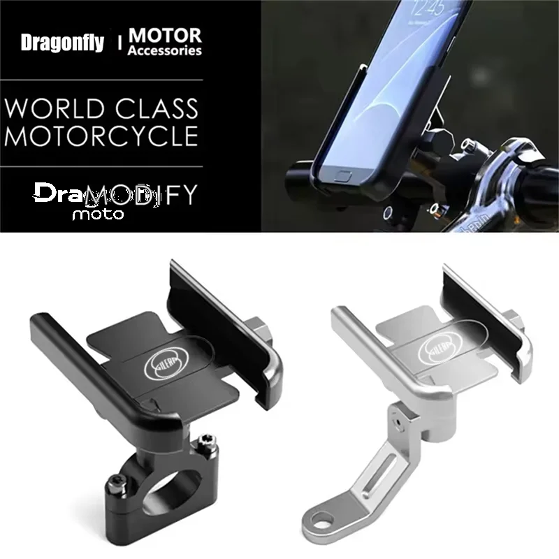 

For Gilera GP800 Fuoco Nexus 500 Runner 50 125 200 Motorcycle Accessories Mobile Phone Holder GPS Navigation Mounting Bracket
