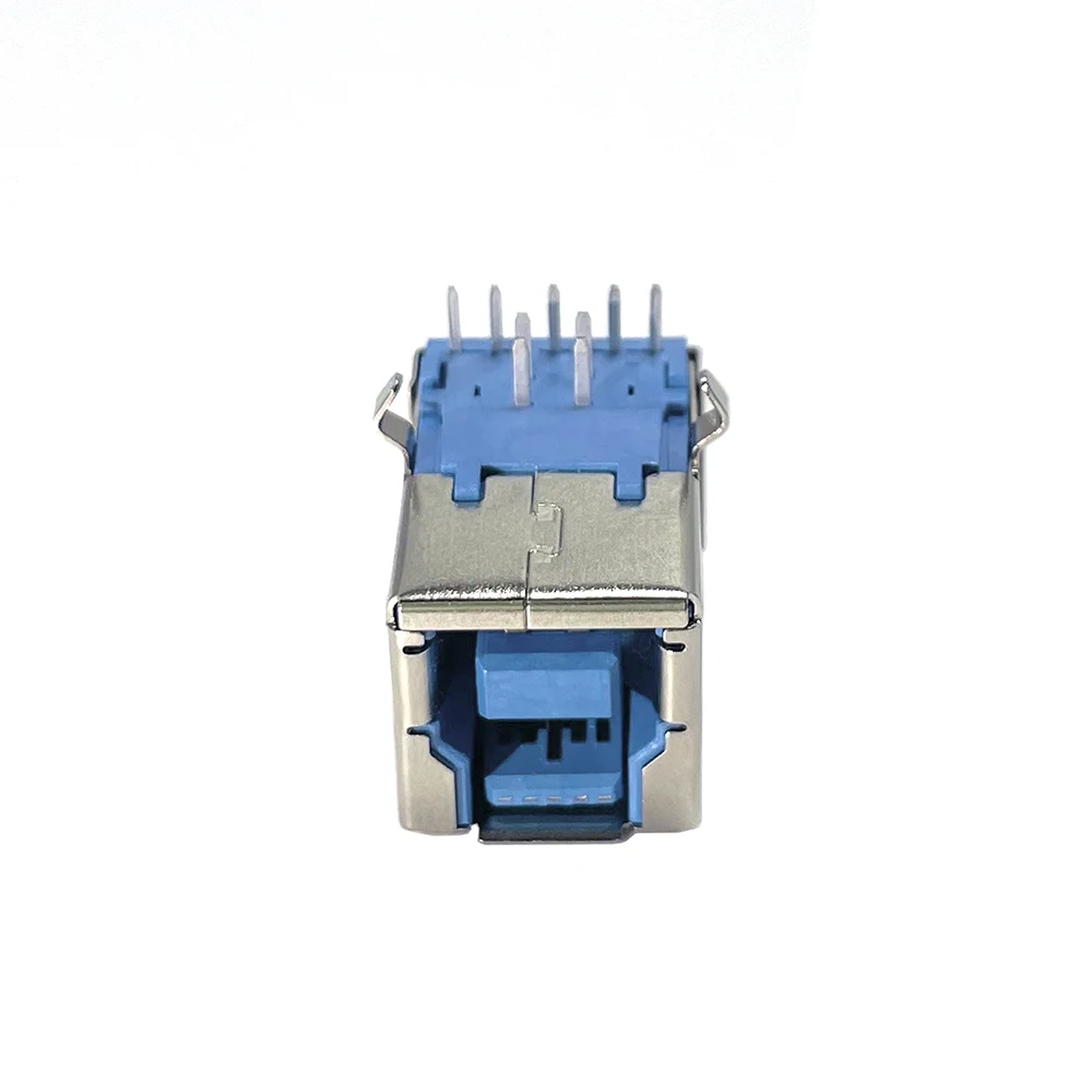 5/10pcs USB 3.0 Type B Female Connector Socket 90° Right Angle BF Socket Printer Interface Replacement DIY