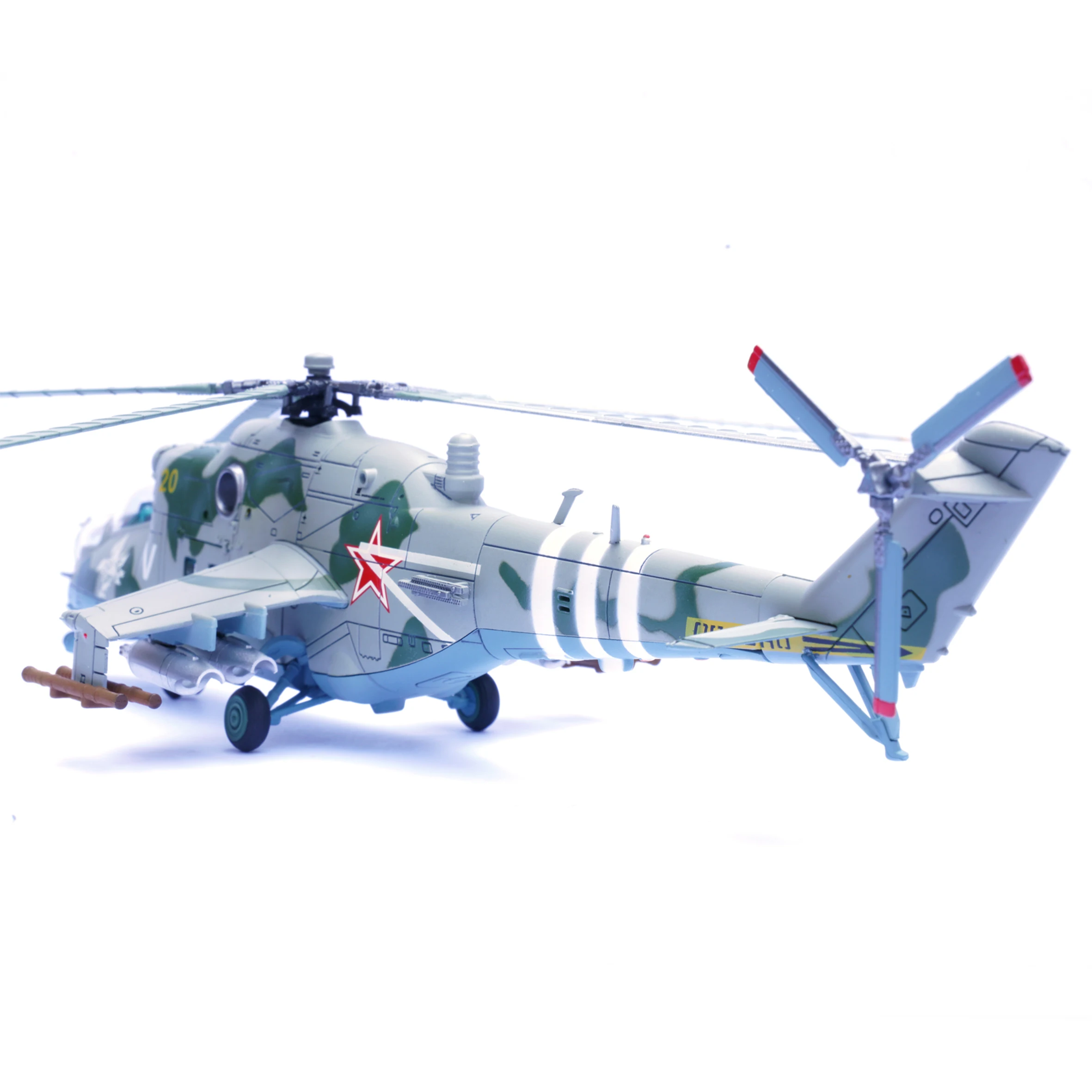 1: 72 14005PF Mi-24 V Armed Helicopter Model 20 # Finished Collection Model