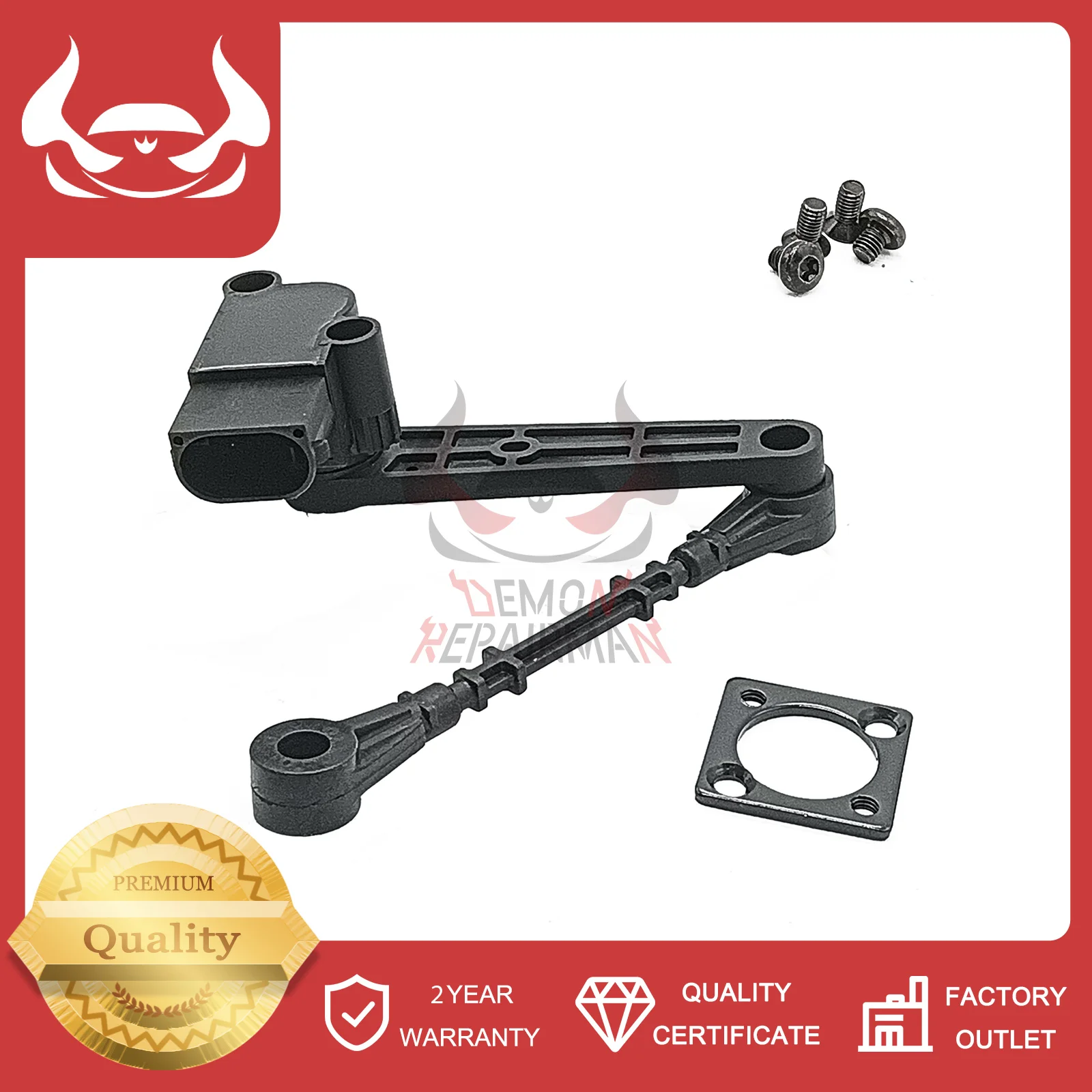 LR020161 Air Suspension Management Height Sensor RQH500041 Compatible With Land Rover Discovery 3 4.0L L320 4.2L 4.4L