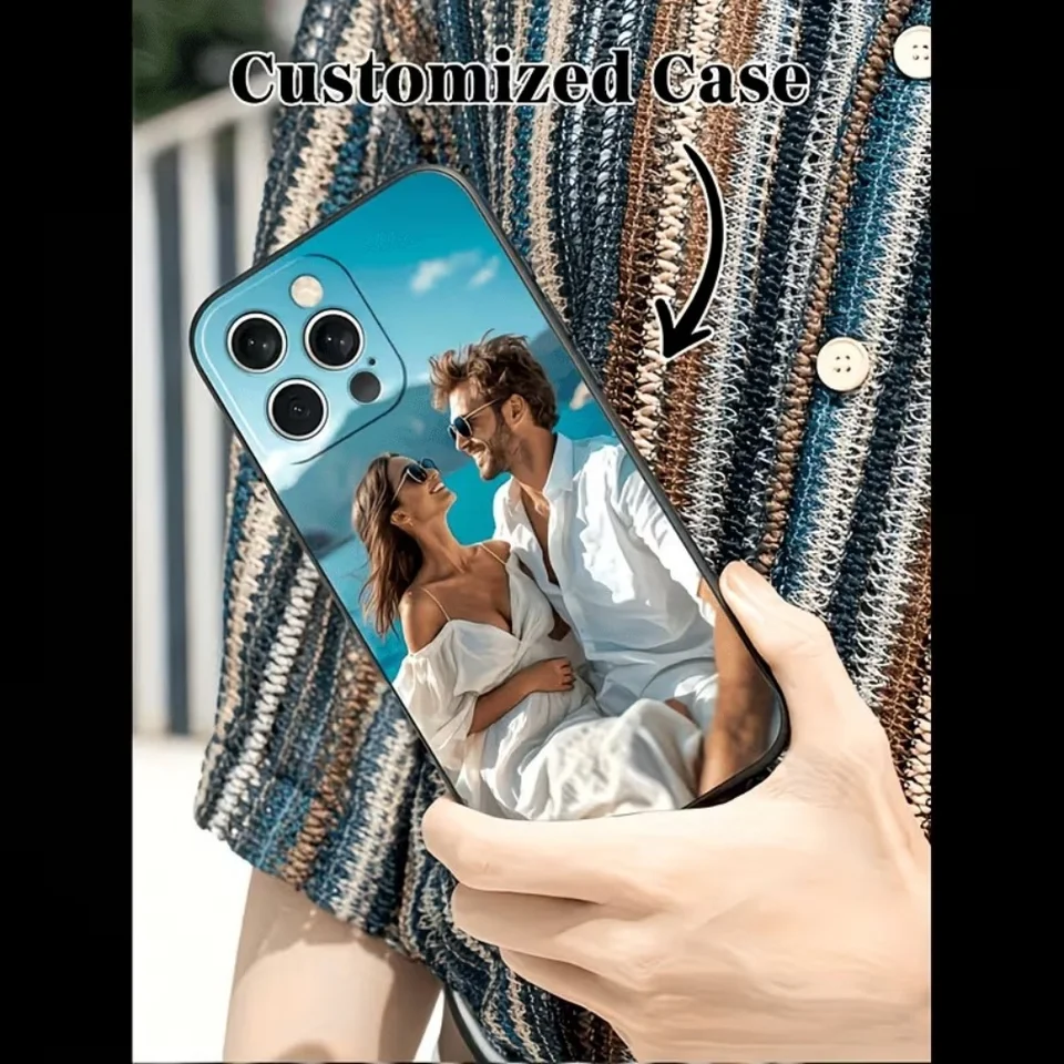 Funda personalizable con fotos de vida para iPhone 18 17 16 15 14 13 12 11 Pro Xs Max Plus Air Mini XR X 17e 16e, a prueba de golpes 5