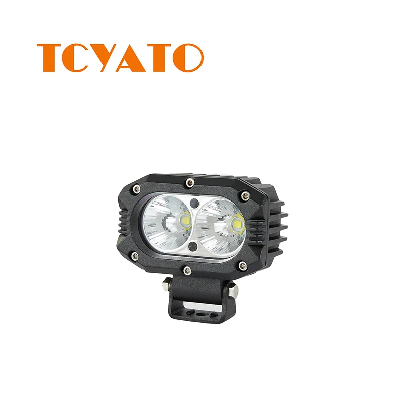 

Мотоциклетный прожектор TCYATO 20W 4D с лазерной подсветкой, противотуманная фара для внедорожников