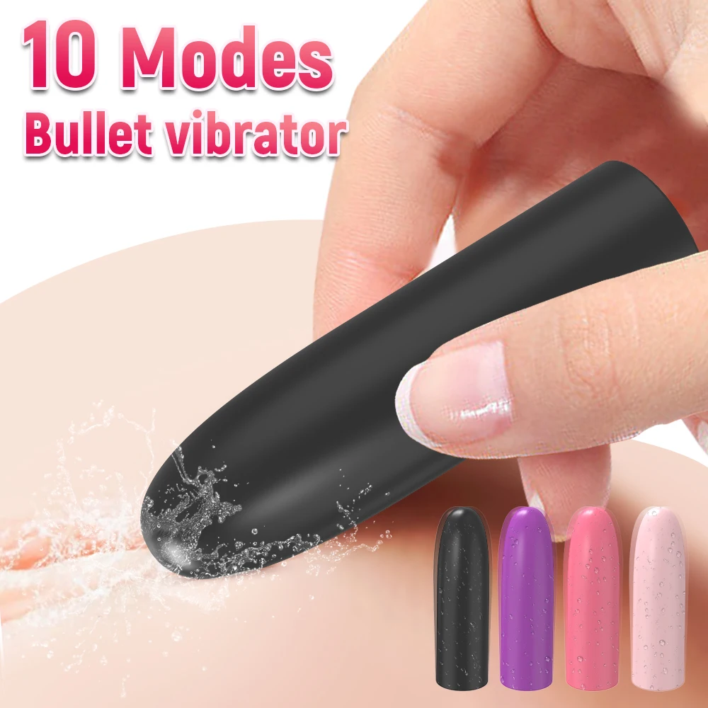 10 Speed Powerful Mini Bullet Vibrator for Women Dildo G-Spot Clitoris Stimulator Love Egg Erotic Female Sex Toys for Adults