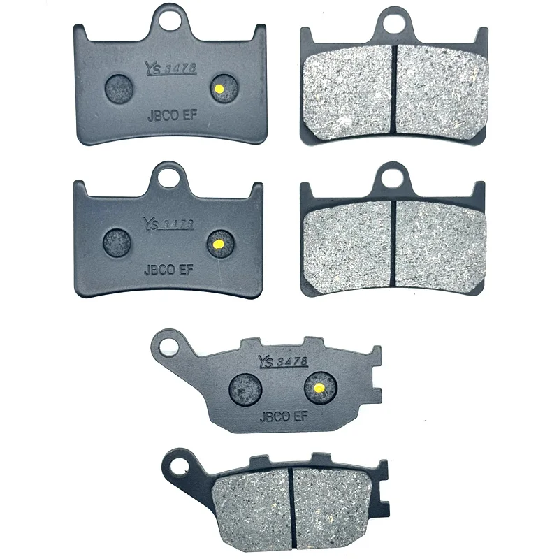 Motorcycle Front & Rear Brake Pads For YAMAHA XSR700 ABS MTM690 690cc 18 20 22-23 XSR700 700cc Tracer GT 2019 X Tribute 19-2023