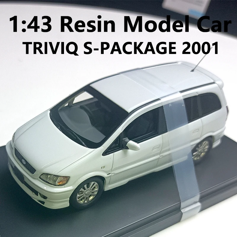 

Масштабная модель автомобиля 1:43, TRIVIQ S-PACKAGE 2001, литая под давлением модель автомобиля из сплава и смолы, коллекция украшений, игрушки для мальчиков, подарки для взрослых