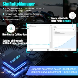 سباق الفرامل اليدوية خلية تحميل USB SIM 64 بت لفرامل الألعاب القابلة للتعديل للراليفرامل لوجيتك G29 / G27 / G25 T300 T500 RS PC أفضل 12 مبيعات G27 Drift Simulator - No7