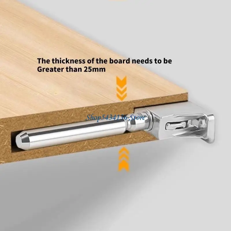 Solution d'étagère Invisible polyvalente H7ED, étagère métallique Invisible permettant une utilisation Simple pour