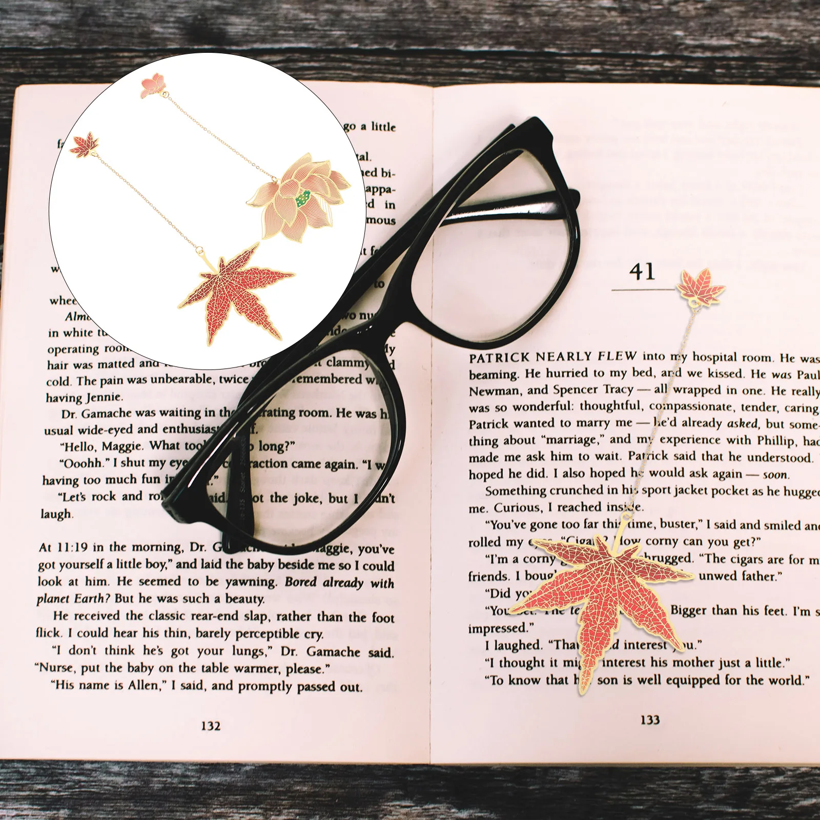 

2pcs Metal Bookmarks Vintage Style Decorative Page Markers Chain Design Elegant Bookmark Decors For Library Home Office Reading