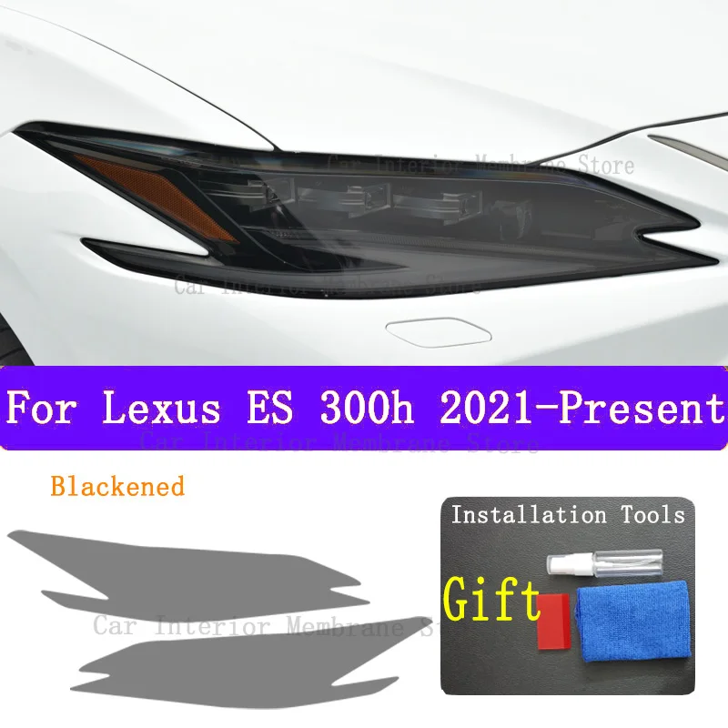 

Для Lexus ES 300h 2021 2022 ТПУ автомобильные Внешние фары Защита от царапин защитная пленка Налобные фонари Ремонт Наклейка аксессуары установка
