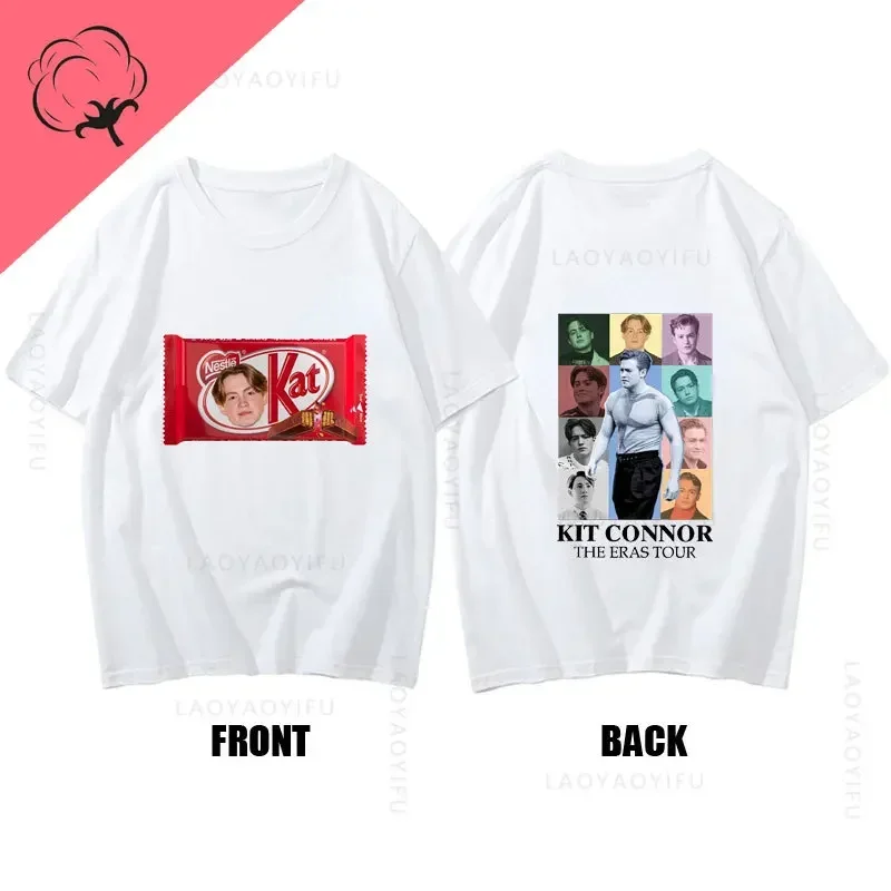 Kit Connor 100% Baumwolle T-Shirt Unisex lustige Liebe lässig Kat Pullover Sweatshirts Männer ästhetische Harajuku niedlichen Grafik T-Shirts