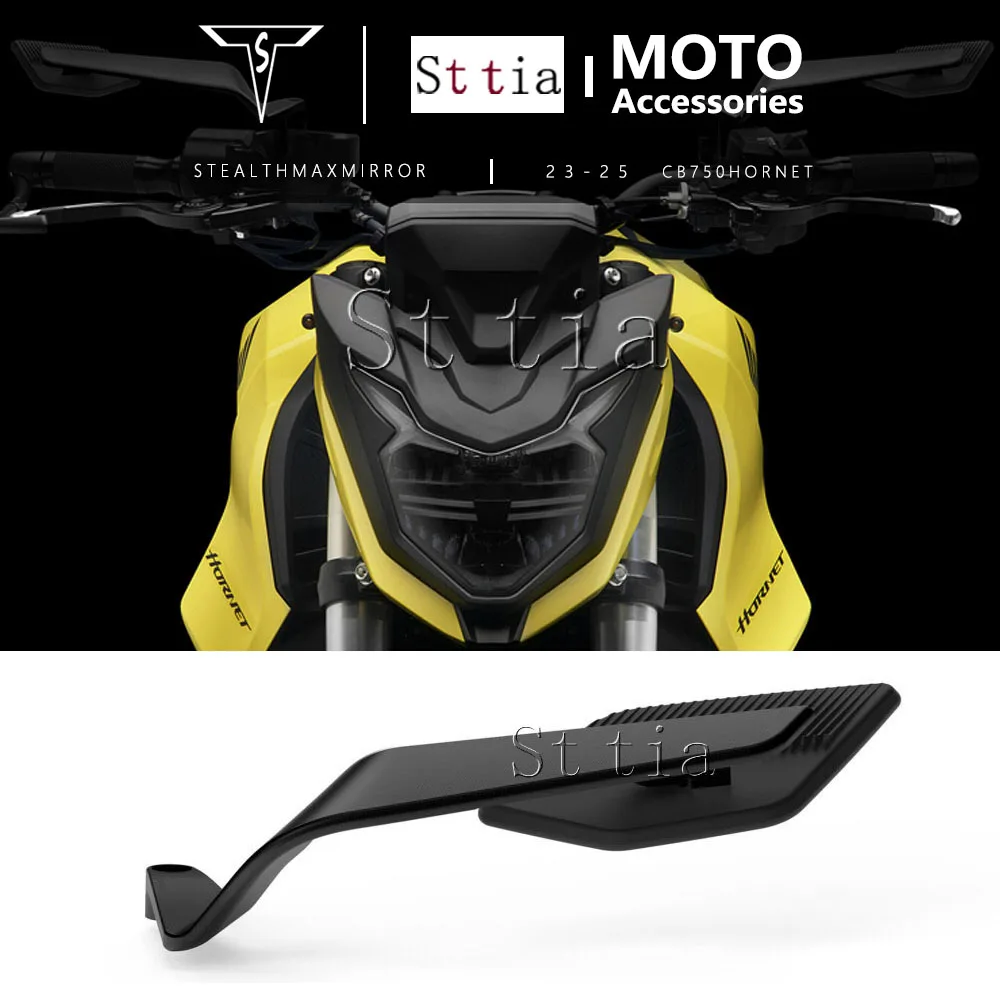 

Подходит для Honda CB 750 HORNET CB750 Hornet 2023-2025, новое зеркало заднего вида для мотоцикла, боковые зеркала заднего вида с ветровым крылом