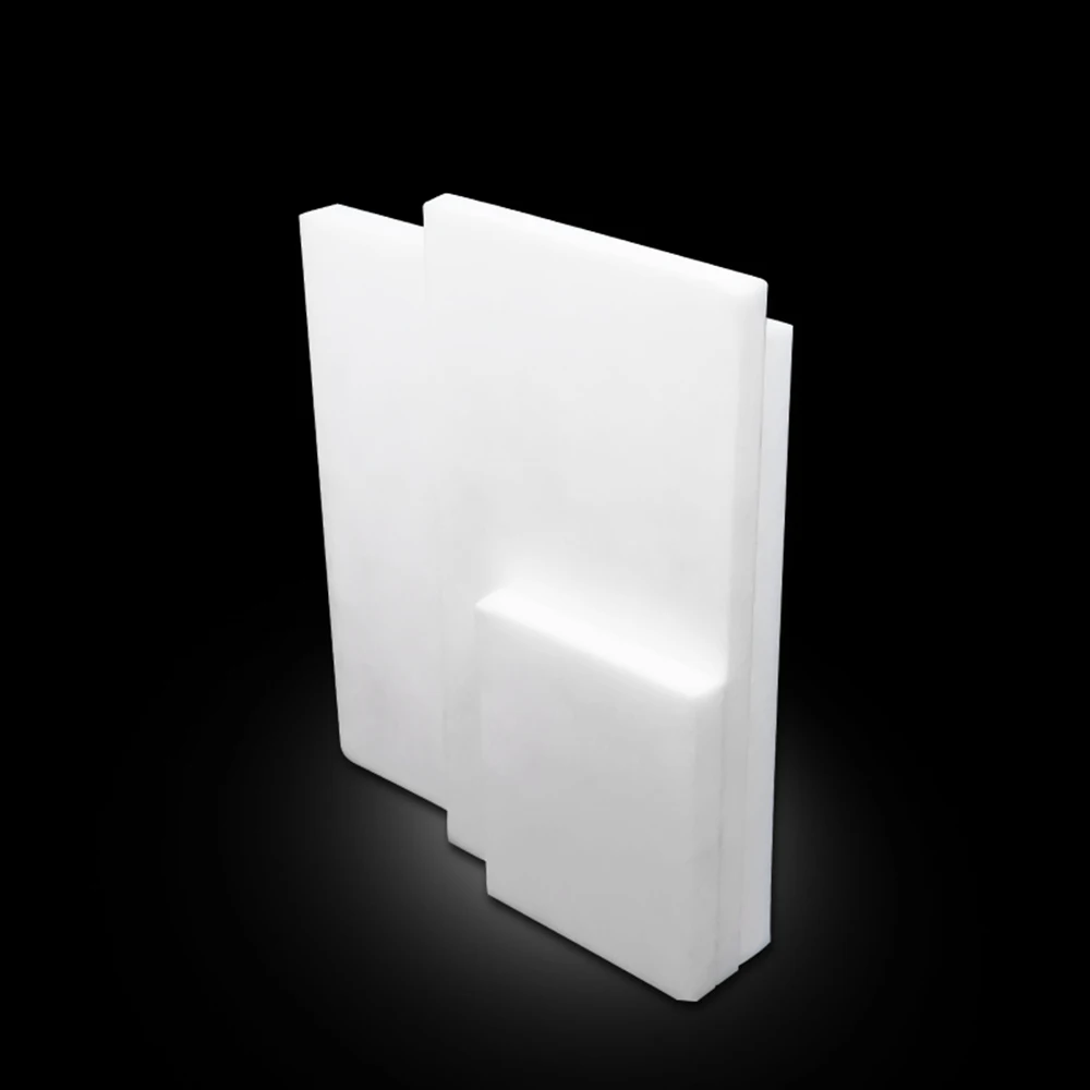 2/3/4/5/6/8/10/15/20mm White Polytetrafluoroethylene Sheet F4 Polytef High Temperature Resistant Plate Engineering Plastic Board