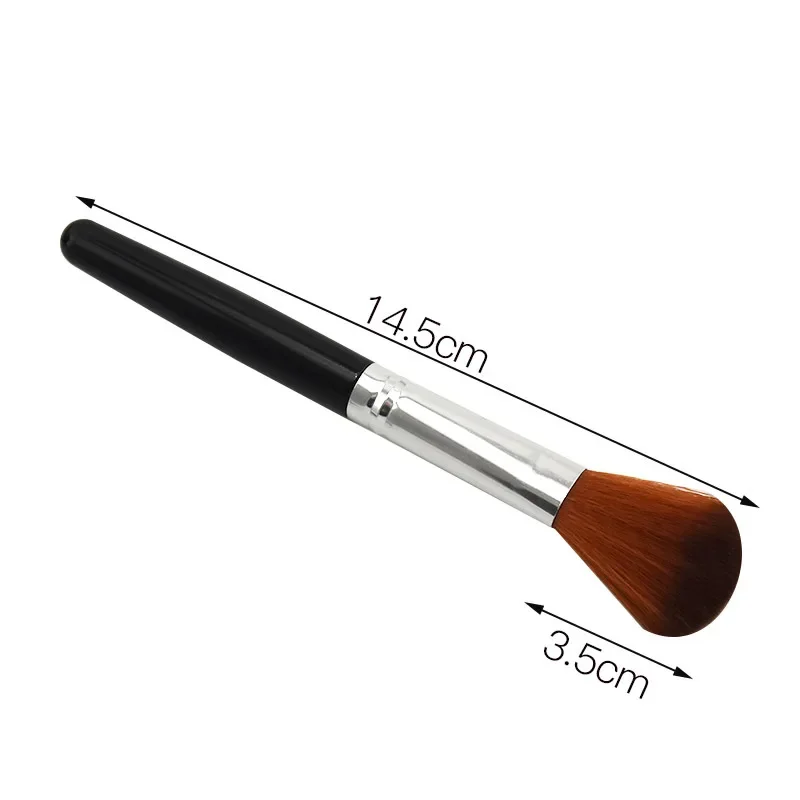 Makeup Brush Loose Powder Brush Face Blush Contouring Highlighter Shadow Brush Soft Bristles Multi-use Beauty Makeup Tool