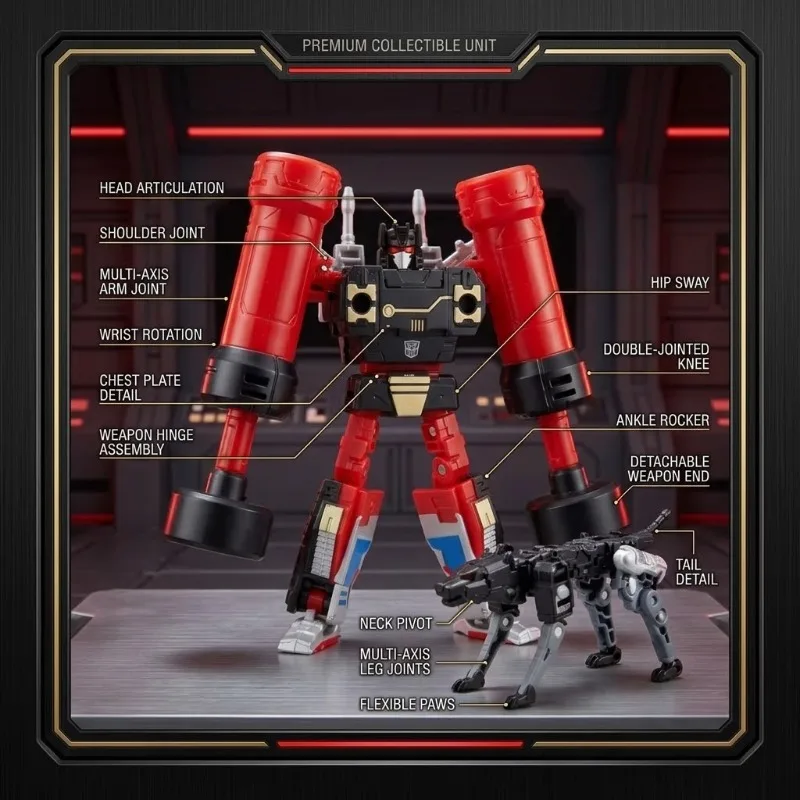 【In Stock】Transformation Robot MP-15 MP-16 MP15 MP16 Rumble Ravage Frenzy Cassette G1 MP Scale 100% Original Toys Figure Gift - view 3